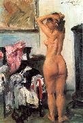 Lovis Corinth, Modellpause